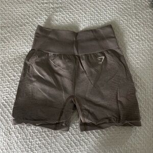Women's Brown Gym Shorts